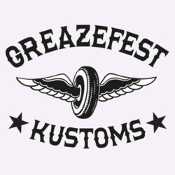 Long Sleeve - GreazeFest Kustoms Winged Wheel raglan shirt Design