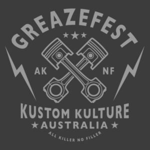 Youth - GreazeFest Crossed Pistons on youth size shirt Design