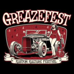 Guys - GreazeFest 2021 Hot Rod, Gal and Gretsch design  Design