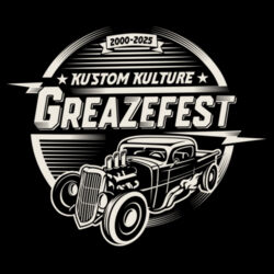 *New* Guys - GreazeFest 2025 Flaming Hot Rod design Design