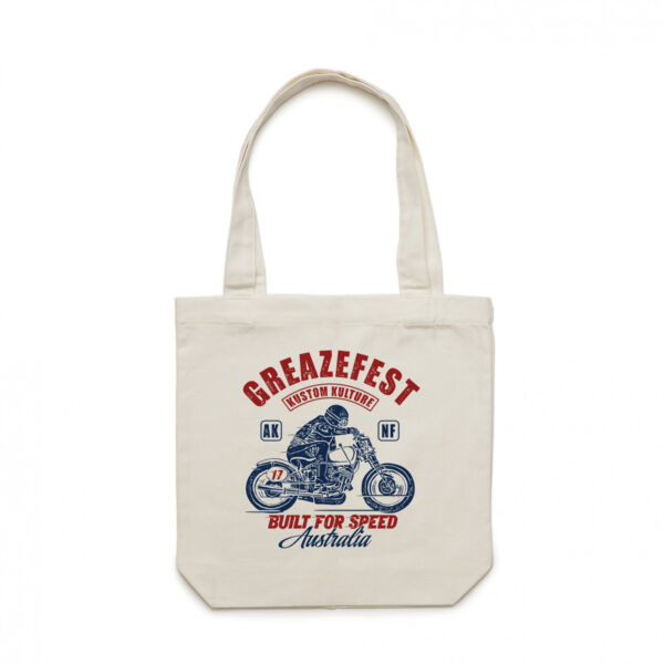 GreazeFest Built For Speed Tote Bag Thumbnail