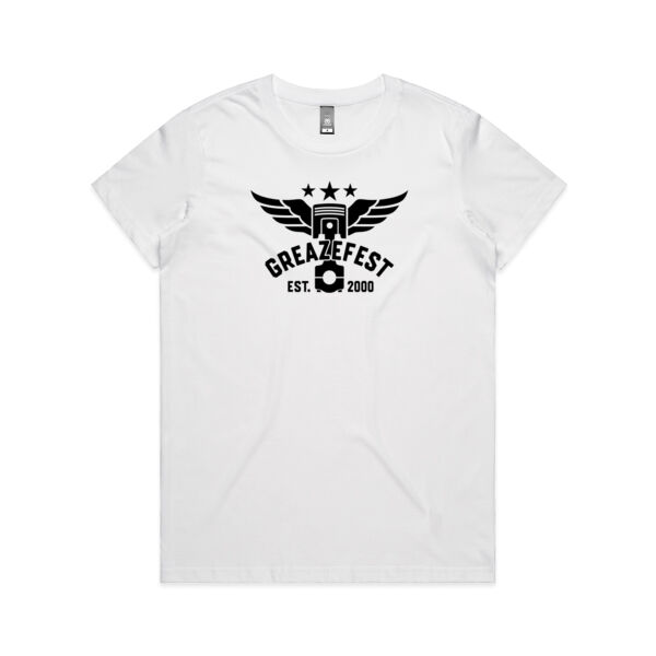 Gals - GreazeFest Flying Piston on white Thumbnail