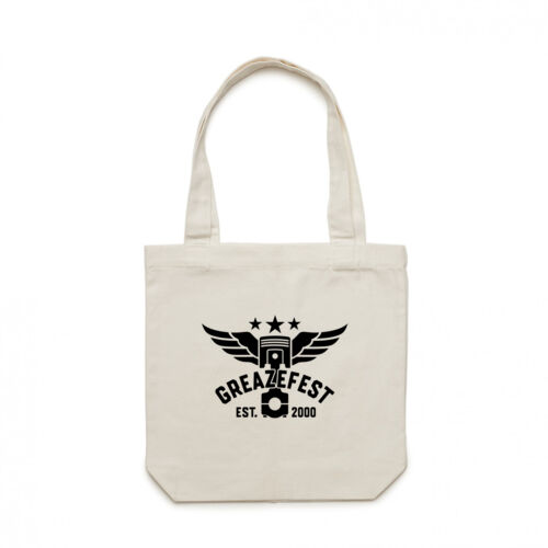GreazeFest Flying Piston Tote Bag Thumbnail